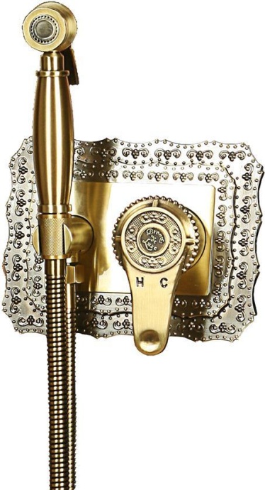 Гигиенический душ Bronze de Luxe 10136 со смесителем - 0