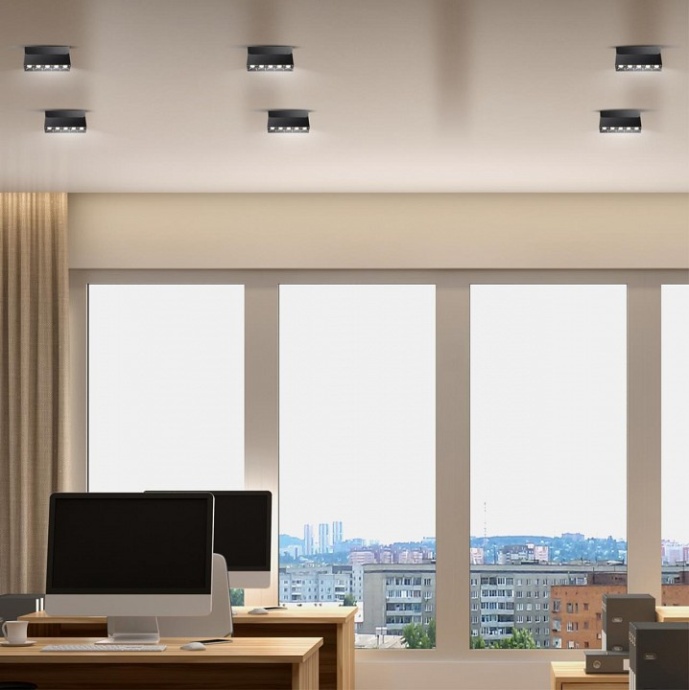 Потолочный светодиодный светильник Novotech Over Eos 358323 - 2