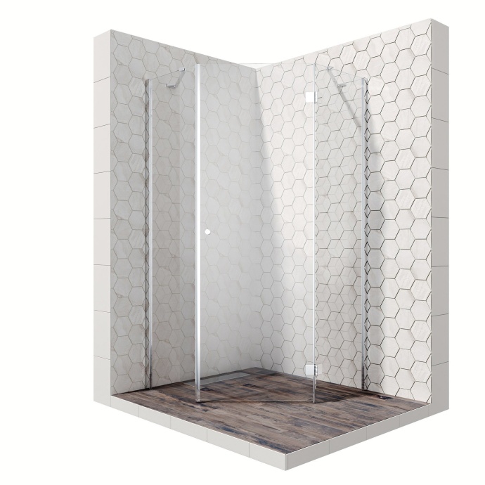 Душевой уголок Ambassador Diamond 12011112R 100х100 см - 0