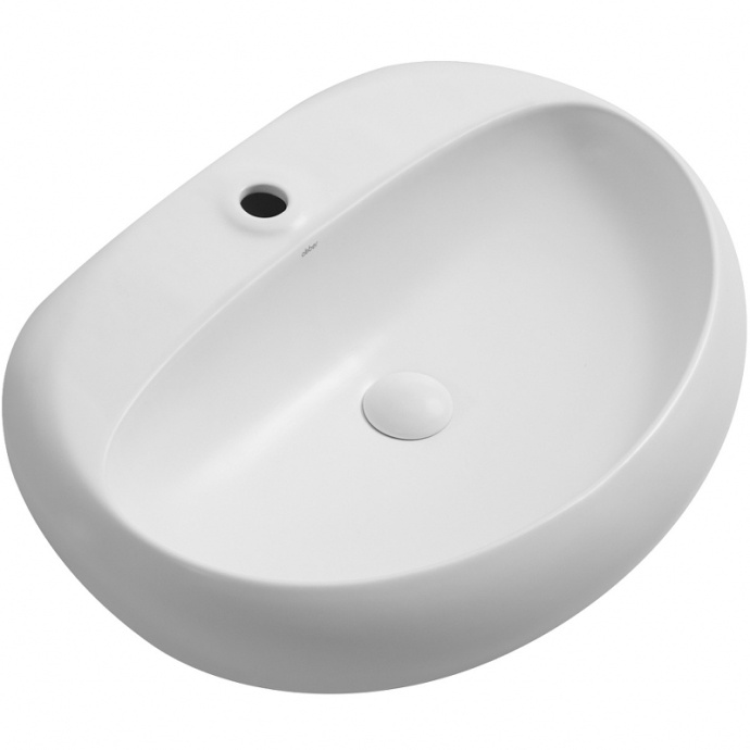 Накладная раковина Abber Bequem 64 белая матовая AC2112MW - 0