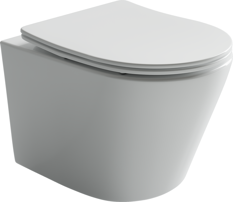 Унитаз подвесной Ceramica Nova Balearica Rimless CN6000 белый - 0