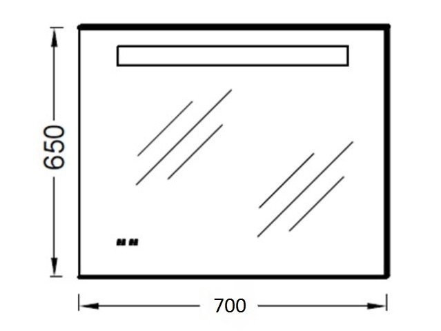 Зеркало в ванную Jacob Delafon Formilia  EB1159-NF - 1