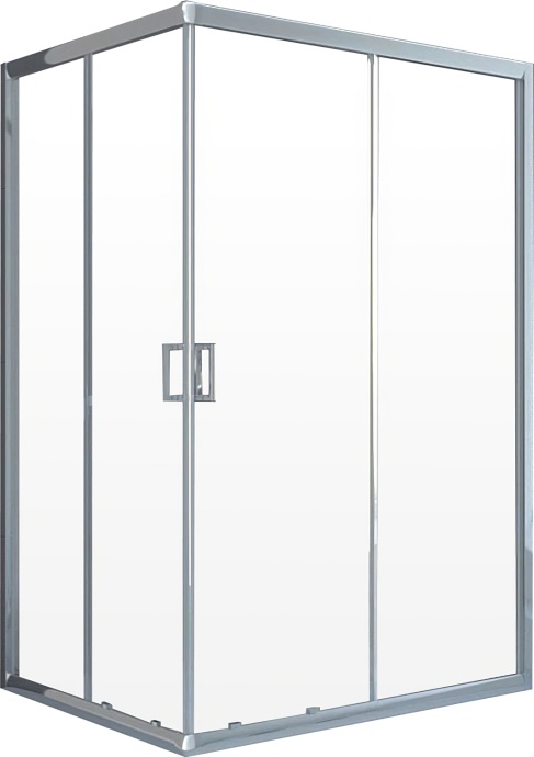 Душевой уголок Veconi Rovigo 100х80, хром  RV10-10080-01-C5 - 1