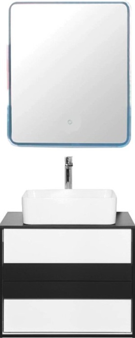 Зеркало-шкаф Style Line Каре 50 с подсветкой СС-00002302 - 1