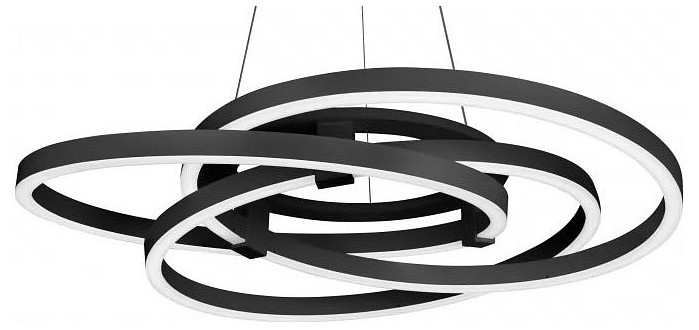 Подвесная люстра iLedex Comely 9110-860-D-T BK - 0
