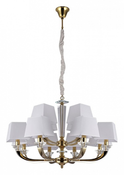 Подвесная люстра Newport 11400 11408+4/C gold - 0