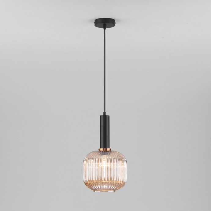 Подвесной светильник Eurosvet Bravo 50182/1 янтарь - 1