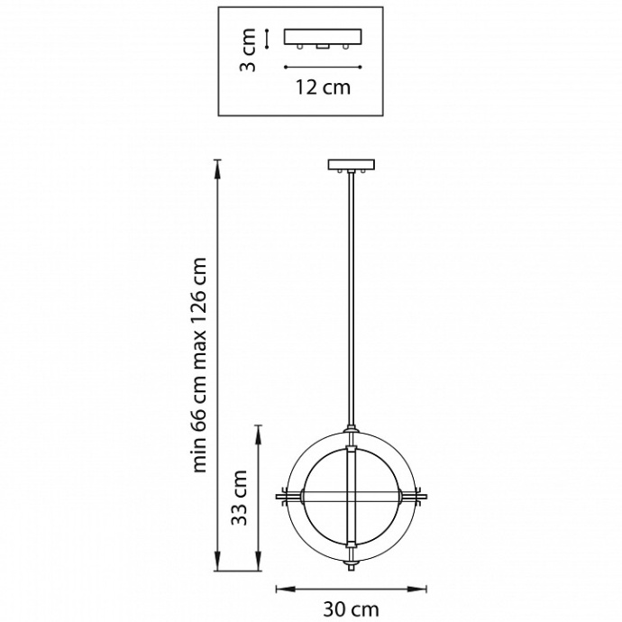 Светильник на штанге Lightstar Modena 816033 - 1