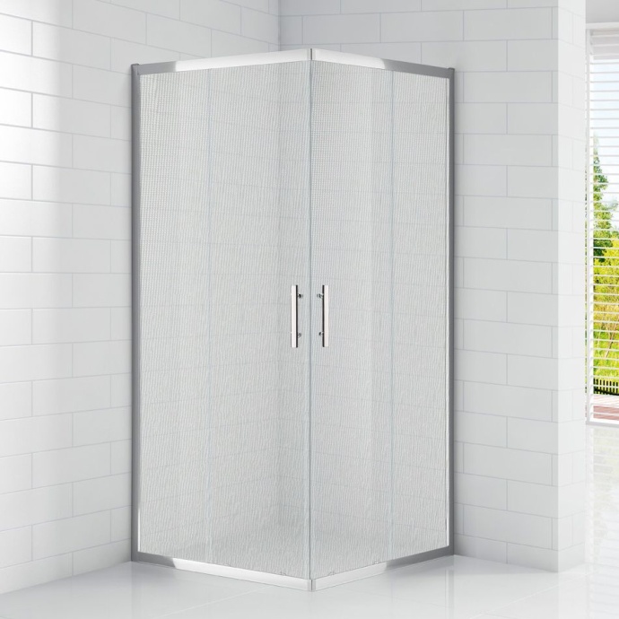 Душевой уголок Cezares Eco O-A-2-80-P-Cr стекло punto ECO-O-A-2-80-P-Cr - 0