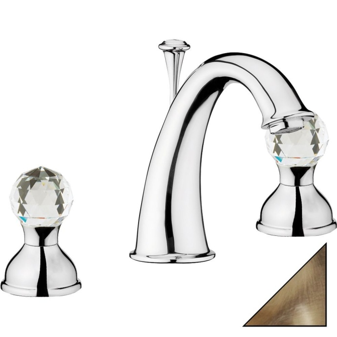 Смеситель Webert Karenina KA750101065 бронза, для раковины - 0