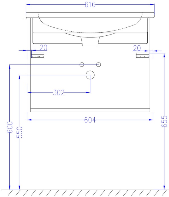 Тумба для комплекта Jacob Delafon Madeleine EB2052-J5 белый блестящий - 4