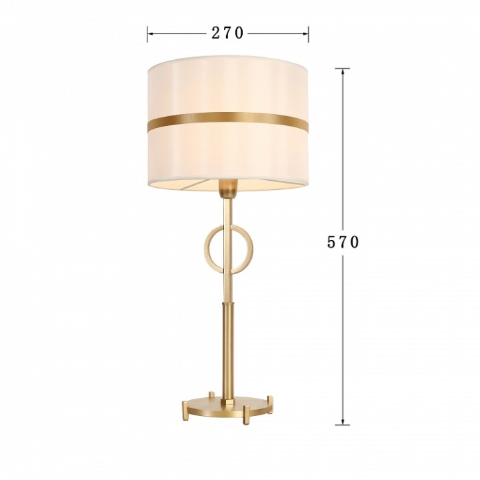 Настольная лампа декоративная Favourite Mateo 2634-1T - 1