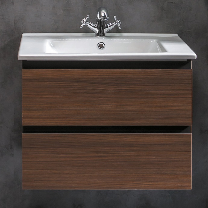 Мебель для ванной Armadi Art Capolda 65 dark wood - 2