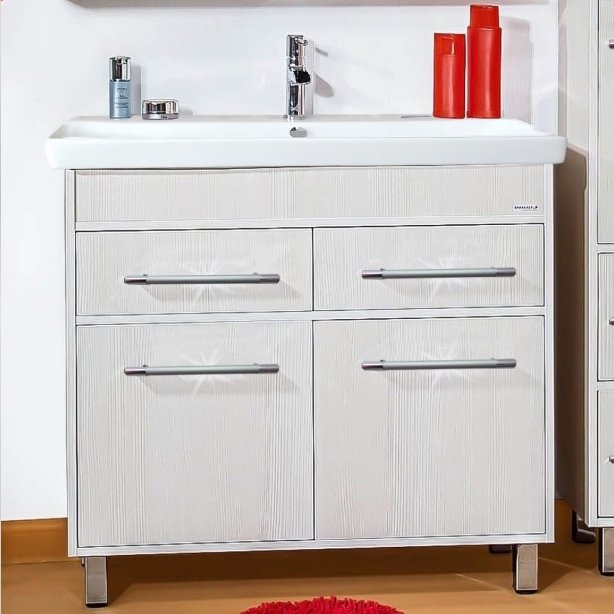 Тумба для комплекта Бриклаер Чили 90 светлая лиственница С 4627125415029 - 0