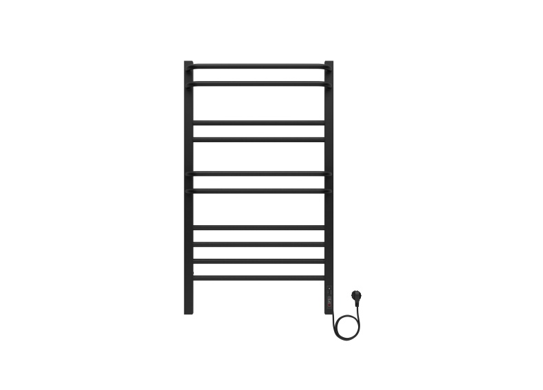 Полотенцесушитель электрический Aquatek Бетта П10 500х900, quick touch, черный муар AQ EL KRC1090BL - 0