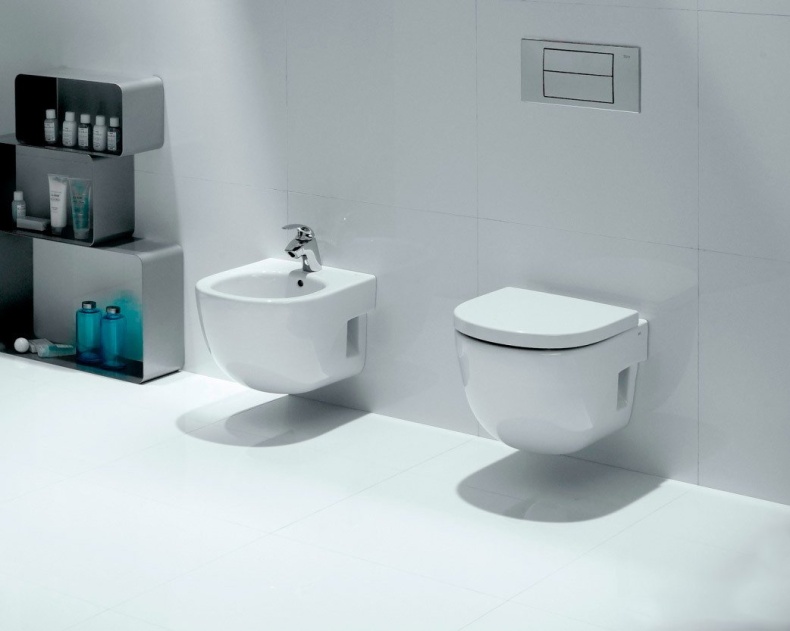 Унитаз подвесной Roca Meridian 346248000 укороченный - 3