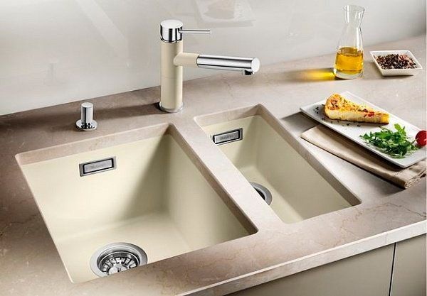 Мойка из гранита Blanco Subline бежевый  523411 - 1