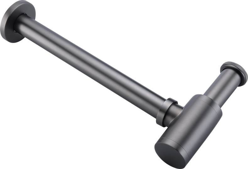 Сифон для раковины Boheme 609-GM gun metall - 0