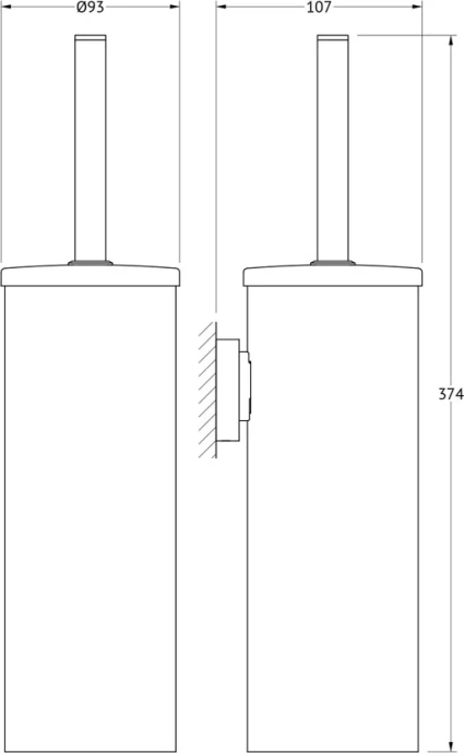 Ёршик для унитаза Artwelle Harmonie  HAR 053 - 1