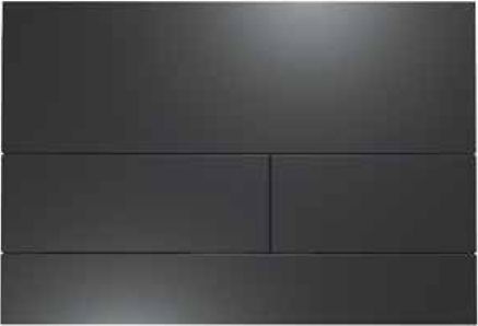 Кнопка смыва TECE Square II 9240833 черная матовая - 0