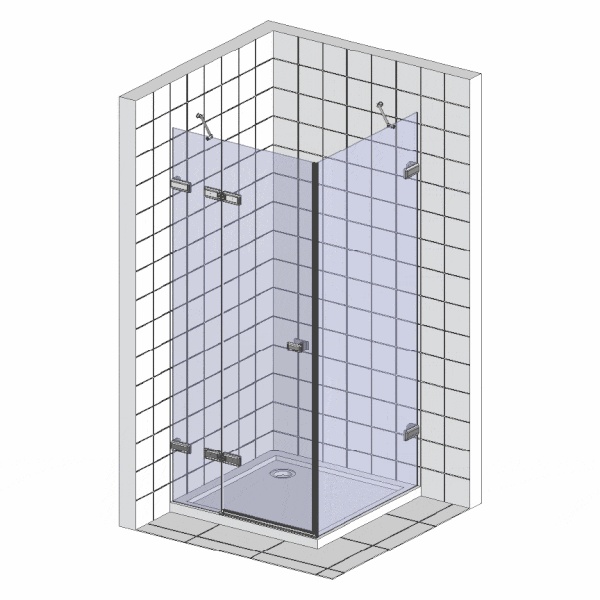 Душевой уголок Wasserkraft Berkel 48P14 110x80 см - 5