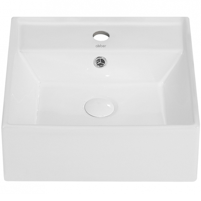 Накладная раковина Abber Rechteck 41 белая AC2208 - 1
