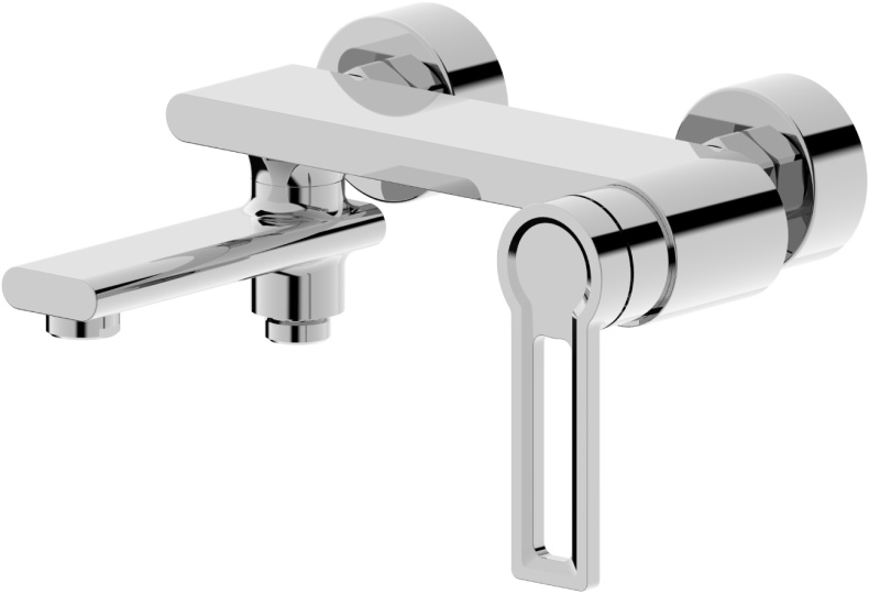 Смеситель для ванны с душем STWORKI Копенгаген KP-02cr - 0