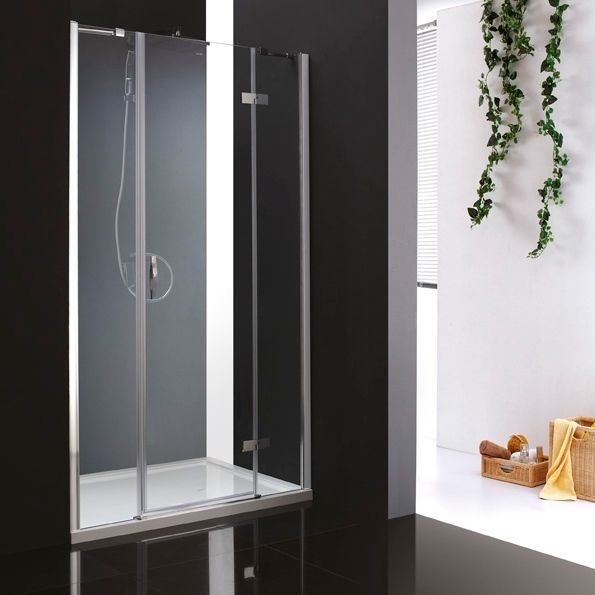 Душевая дверь в нишу Cezares Bergamo B13 80 60/60 C Cr R BERGAMO-W-B-13-80+60/60-C-Cr-R - 0