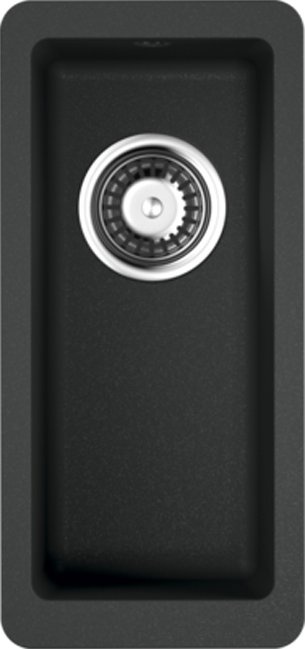 Дополнительная мойка Omoikiri Kata 20-U-BL черная 4993375 - 0