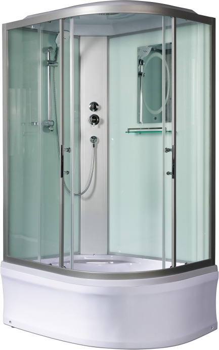 Душевая кабина Weltwasser WW500 Halle 1202 L 120х90 хром  10000003251 - 0