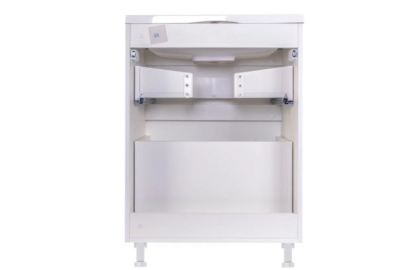 Тумба под раковину Style Line Бергамо 60 Люкс Plus, белый  СС-00002307 - 3