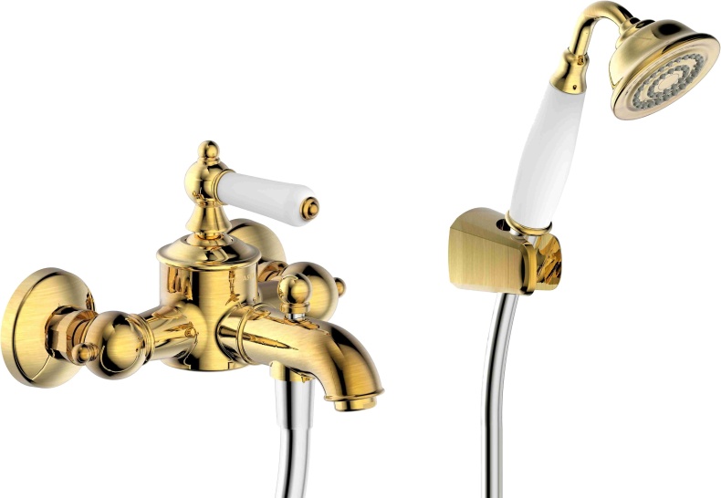 Смеситель Bravat Art F675109U-B1-RUS для ванны с душем - 0