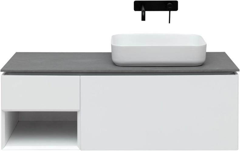 Тумба под раковину Allen Brau Infinity 120 R белый матовый 1.21008.WM - 1