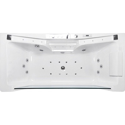 Акриловая ванна Frank 160х85 белая с гидромассажем 2014326096 - 1