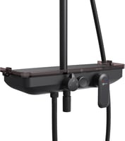 Душевая стойка Lemark Tropic LM7012BL черная - 2