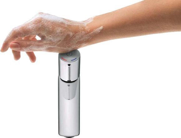 Смеситель Hansgrohe Talis Select E 71750000 для раковины, с донным клапаном - 2