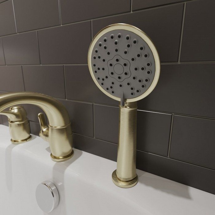 Смеситель Iddis Oldie OLDBR30i07 на борт ванны - 2