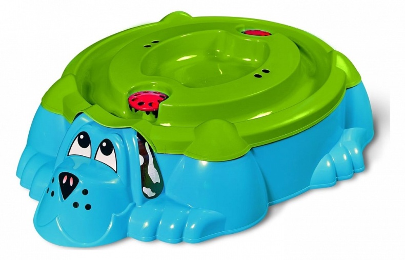 Песочница KIDS Собачка с крышкой 432 2894740406 - 0