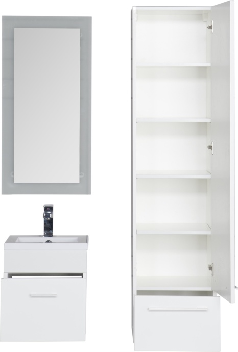 Тумба с раковиной Aquanet Нота 40 белая 159137 - 17