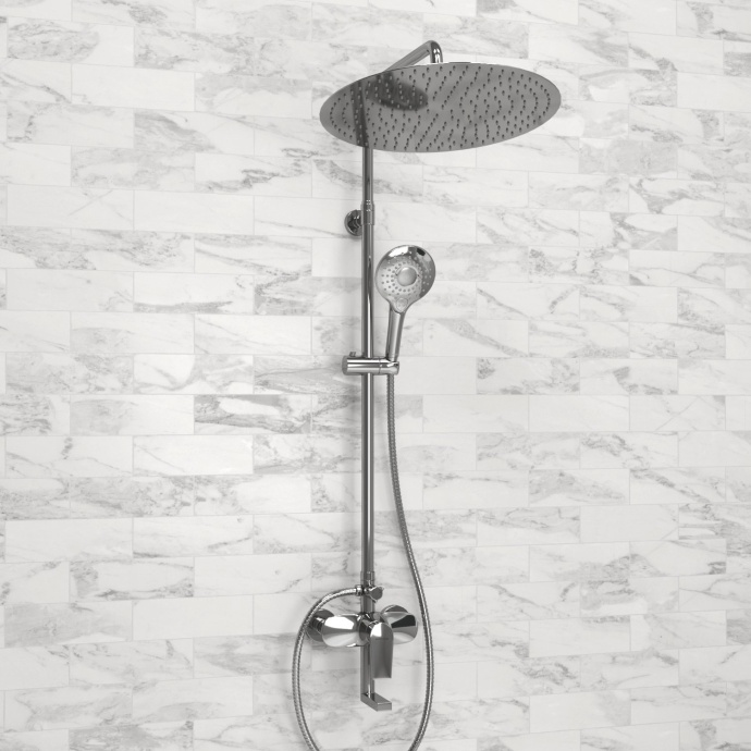 Душевая система WasserKraft 40 хром A166.117.101.010.CH - 1