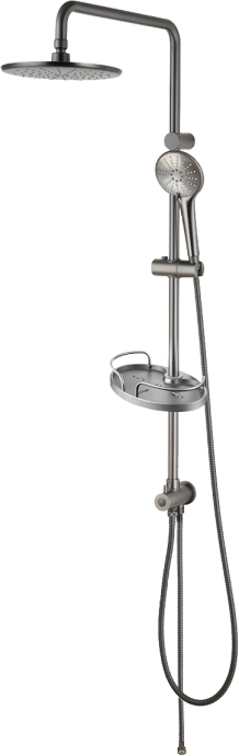 Душевая стойка Lemark LM3788GM графит матовый - 1