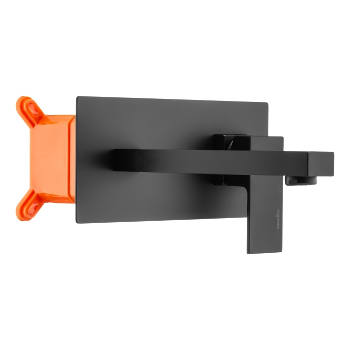 Swedbe Platta Смеситель для раковины встраиваемый в монтажном боксе, цвет: черный 5501B - 4