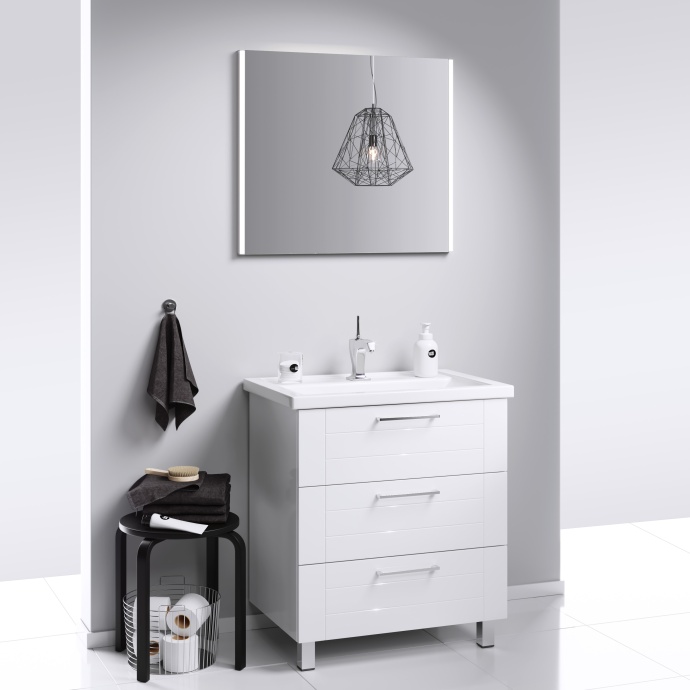 Мебель для ванной Aqwella Manchester 80 напольная - 0