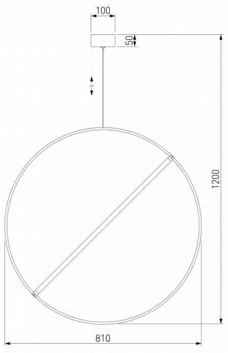Подвесной светильник Eurosvet Element 90283/1 хром - 1