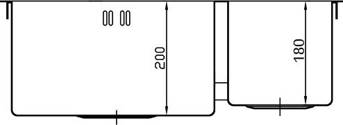 Металлическая мойка Seaman SMV-575D  SMV-575DR.A - 2