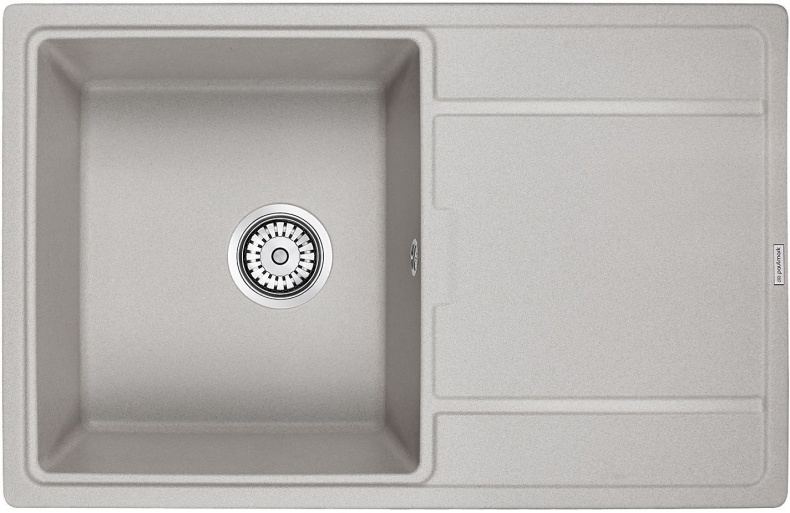 Мойка кухонная Paulmark Flugen PM217850-GR серый - 0