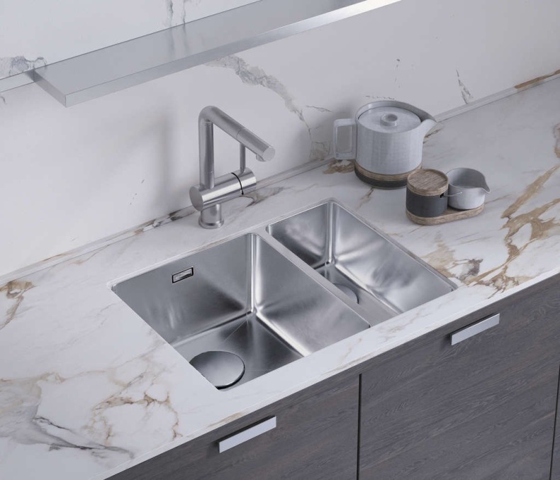 Мойка кухонная Omoikiri Taki 58-2-U/IF L 4993768 - 1