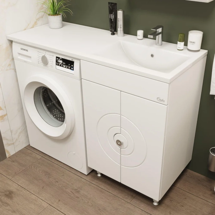 Тумба под раковину Onika Космос 60 белый 106019 - 4