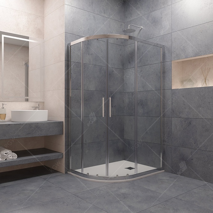 Душевой уголок RGW Passage PA-61 120х90 профиль хром стекло прозрачное 41086192-11 - 1