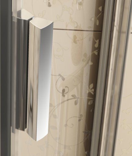 Душевая дверь в нишу Ravak BLDP2-100 Grape, профиль сатин 0PVA0U00ZG - 2